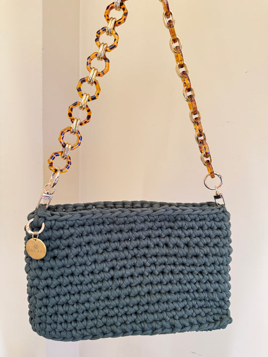 Bolso Madrid Verde Militar